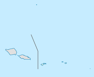 Alega is located in American Samoa