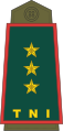 Letnan jenderal[24] (Indonesian Army)