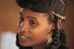 fulbe asszony Nigerben