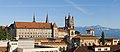 Panorama, showing Lausanne Cathedral, the Ancienne Académie, and the Palais de Rumine