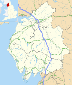 Lindale is located in Cumbria