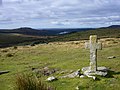 Crazywell cross on Dartmoor, by Herbythyme