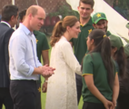 The Duke and Duchess of Cambridge during their tour of Pakistan in 2019