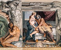 Jupiter and Juno, 1602, Palazzo Farnese