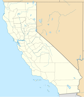 Poloha mesta v Kalifornii