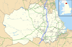 Cockfield is located in County Durham