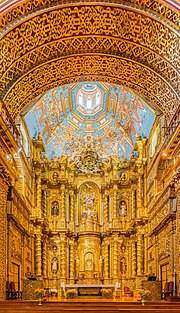 Thumbnail for File:Iglesia de La Compañía, Quito, Ecuador, 2015-07-22, DD 125-127 HDR.JPG
