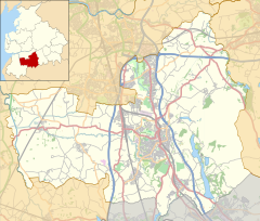 Coppull is located in the Borough of Chorley