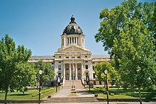 Le Capitole du Dakota du Sud, à Pierre.