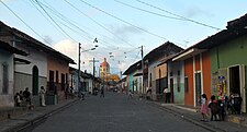 Jellegzetes nicaraguai utca