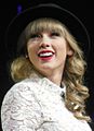 Image 26American singer-songwriter Taylor Swift has gone by multiple honorifics, such as "America's Sweetheart". (from Honorific nicknames in popular music)