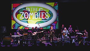 The Zombies performing in 2017