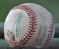 Image 33A well-worn baseball (from Baseball)
