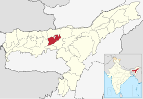 Localisation de District de Darrangদৰং জিলা