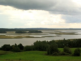 El lago Strusta, en la provincia de Vítebsk.
