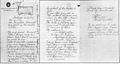 یک نامه به زبان انگلیسی که کاسترو به فرانکلین دلانو روزولت در چهارده سالگی نوشته‌است.[۲۰]