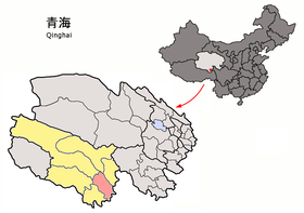 Localisation de Yùshù Shì