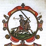 Герб Мсціслаўскага княства, 1672