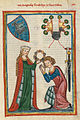 Image 59The Codex Manesse, a German book from the Middle Ages (from History of books)