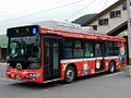 Hino Blue Ribbon City bus used on the Kesennuma BRT
