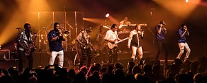 Kool & the Gang performing in 2017