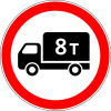 3.4 Lorries exceeding indicated weight prohibited