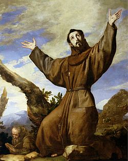 Jusepe de Ribera: Pyhä Franciscus Assisilainen. 1642.