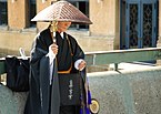 Monk in Kyoto, Japan