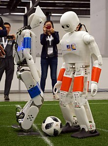 NimbRo-OP2X Humanoid Soccer Robot at RoboCup 2018 in Montreal.jpg