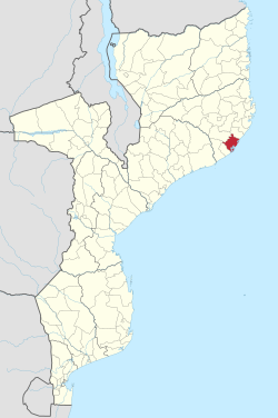 Location in Mozambique