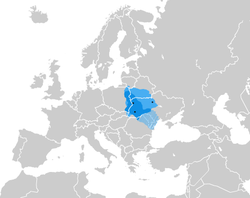Location of kņaziste
