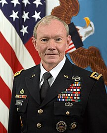 Chairman of the Joint Chiefs of Staff Martin Dempsey (M.A. 1984)