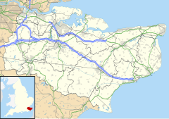 Ashford is located in Kent