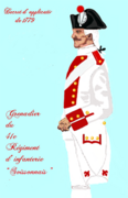 Grenadier du régiment de Soissonnais de 1779 à 1791