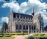 August Félix Schoy (1865): Restoration of the Church of Our Blessed Lady of the Sablon, Brussels.