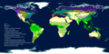 WWF Global 200 ecoregions.