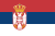 Flagget til Serbia