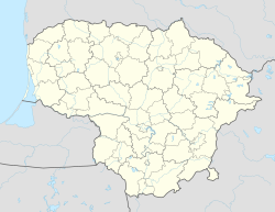 Vazgaikiemis is located in Lithuania