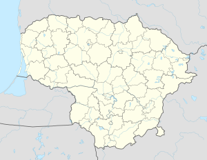 Zarasai is located in Lithuania