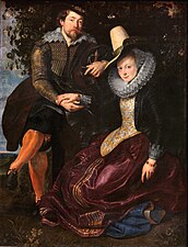 Rubens e sua esposa Isabella Brant, Alte Pinakothek