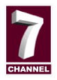 Channel 7 logo used until 2009.