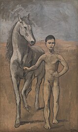 Pablo Picasso, Boy Leading a Horse, 1905–06