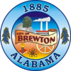 Official seal of Brewton, Alabama