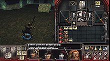 A gameplay screenshot featuring a 3D environment and the game's user interface