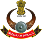 Emblem of the Mizoram Police.
