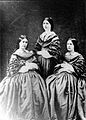Amy, Ada and Mary ca. 1855