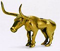 Gold bull figurine, North Caucasus, c. 3200 BC