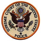 Patch of the US Supreme Court Police