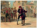 Image 65Cavalleria rusticana – Turiddu bites Alfio's ear, author unknown (restored by Adam Cuerden) (from Wikipedia:Featured pictures/Culture, entertainment, and lifestyle/Theatre)