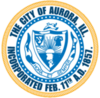 Official seal of Aurora, Illinois